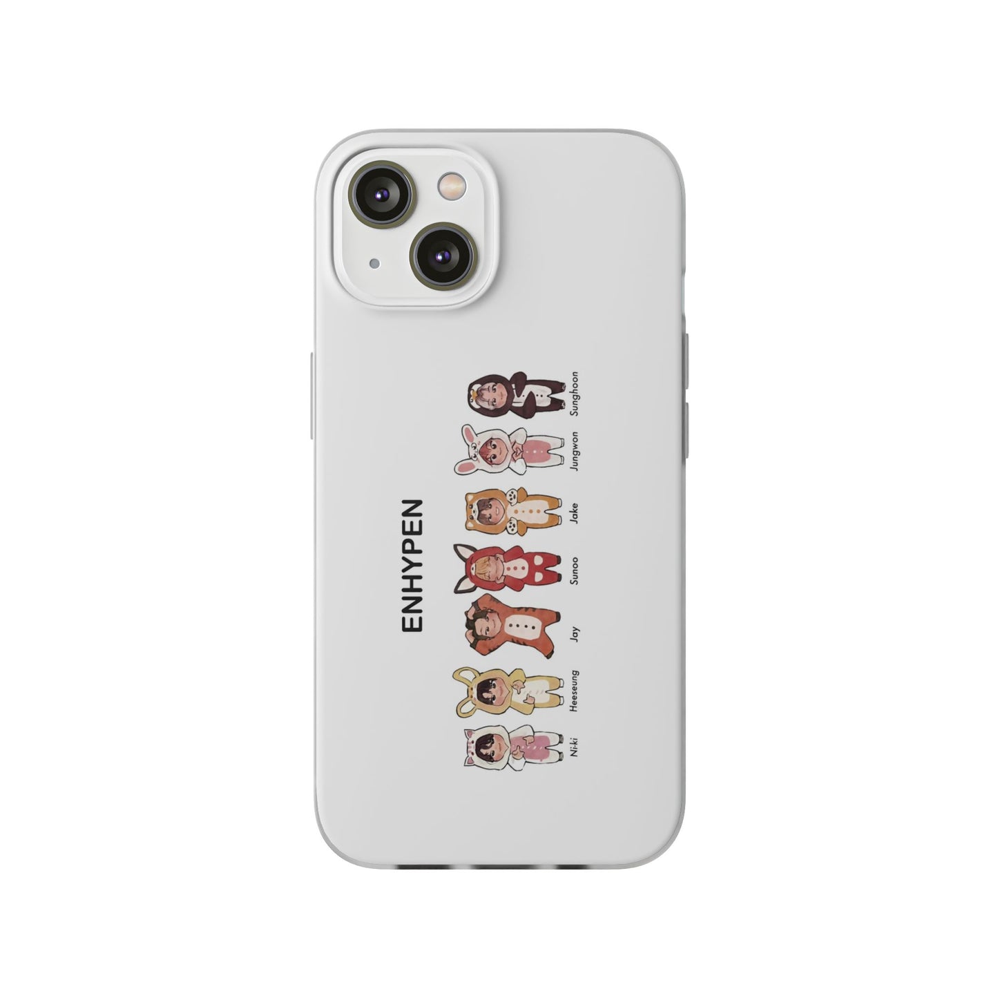 Enhypen Cell Phone Case - iPhone, Samsung and Custom Covers -  K-Pop Phone Covers, Gifts for Fans, Stylish Cell Phone Accessories