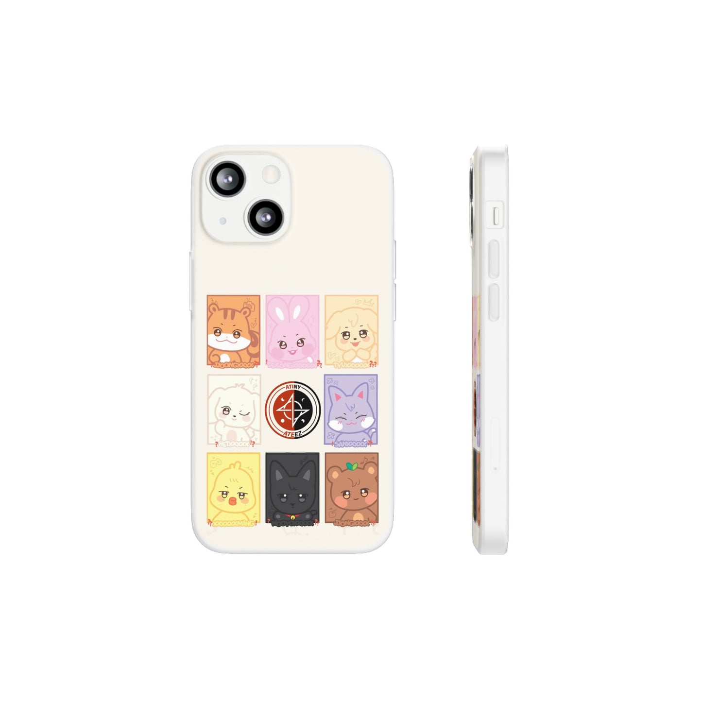 Ateez Atiny Cell Phone Case - iPhone, Samsung and Custom Covers -  K-Pop Phone Covers, Gifts for Carats, SVT Stylish Cell Phone Accessories