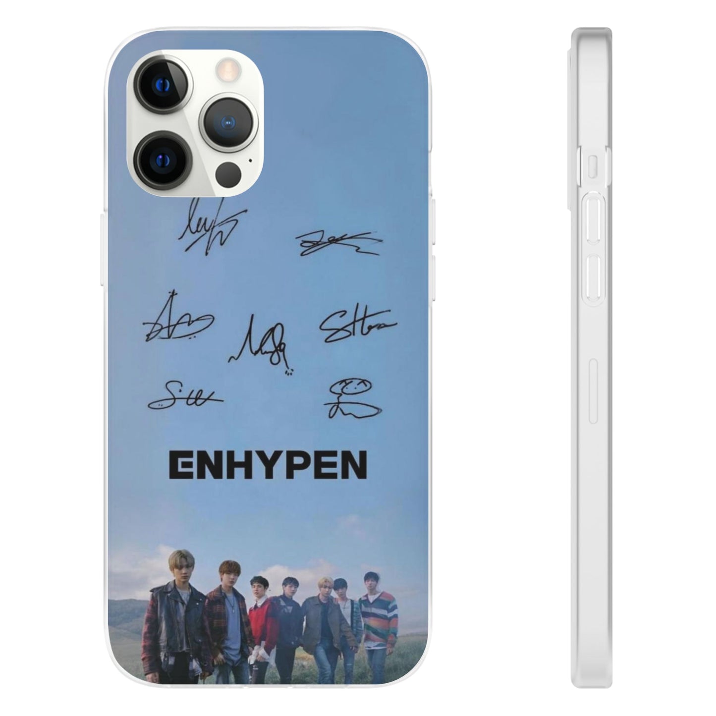 Enhypen Cell Phone Case - iPhone, Samsung and Custom Covers -  K-Pop Phone Covers, Gifts for Fans, Stylish Cell Phone Accessories