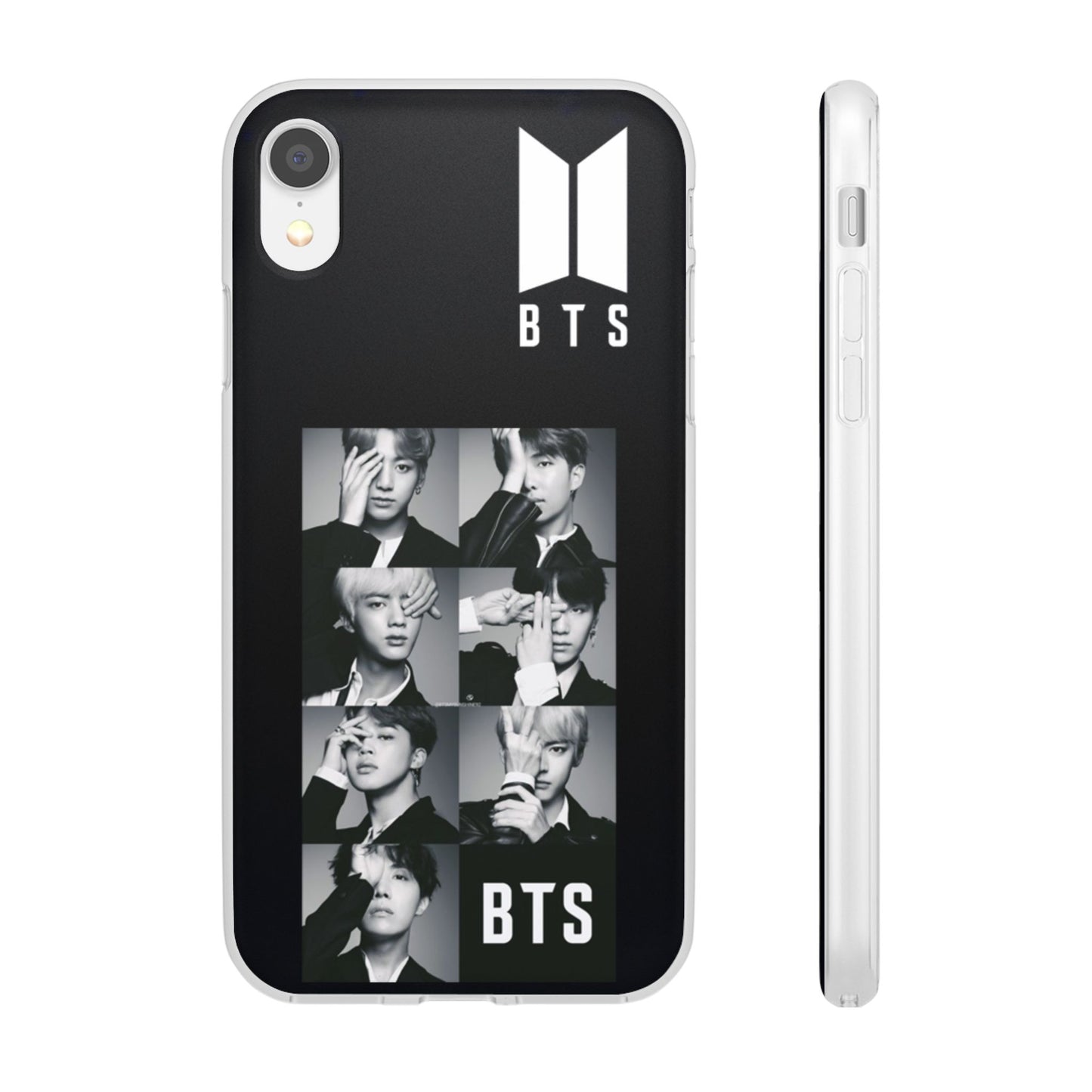 BTS OT7 B/W Cell Phone Case - iPhone, Samsung and Custom Covers -  K-Pop Phone Covers, Gifts for Fans, Stylish Cell Phone Accessories