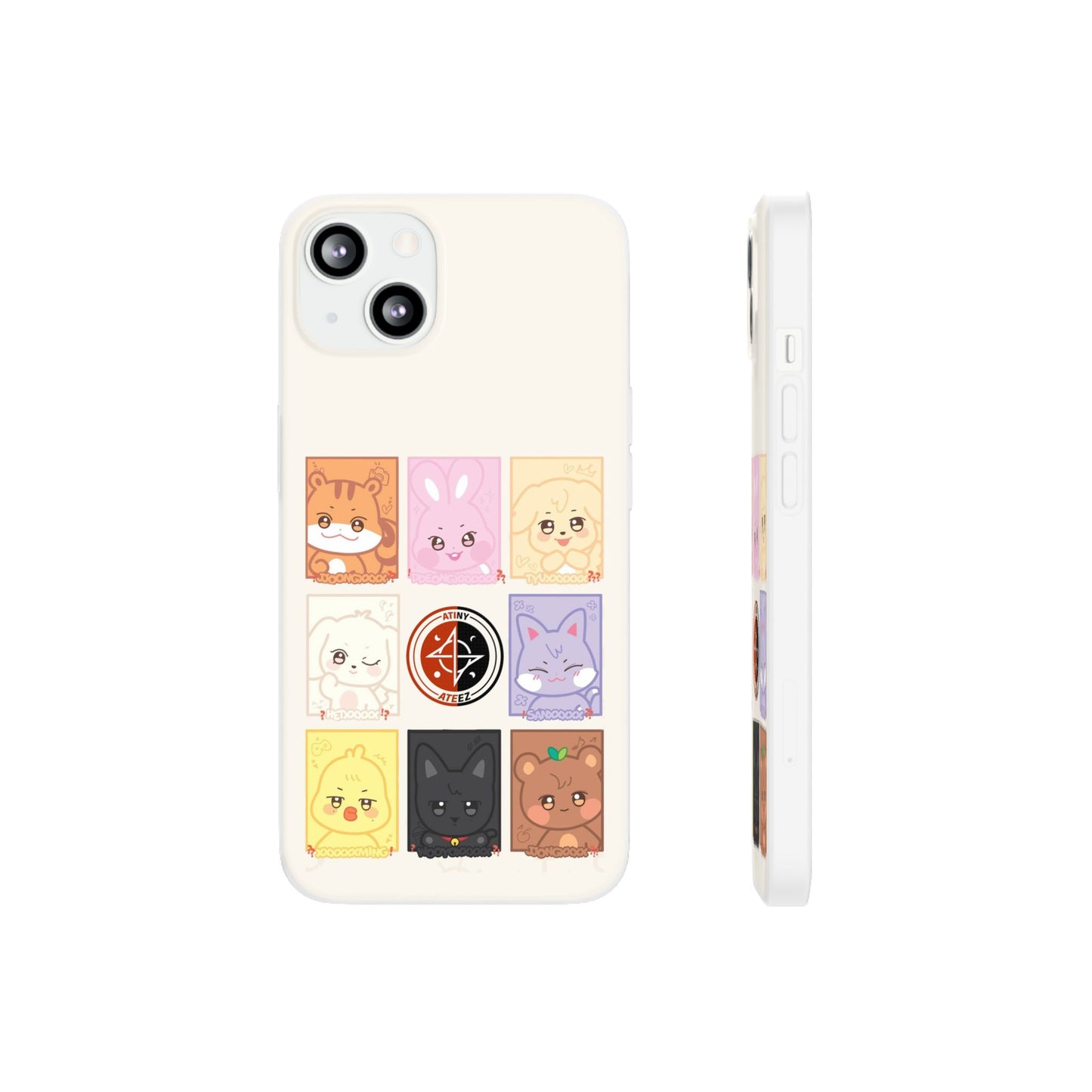 Ateez Atiny Cell Phone Case - iPhone, Samsung and Custom Covers -  K-Pop Phone Covers, Gifts for Carats, SVT Stylish Cell Phone Accessories
