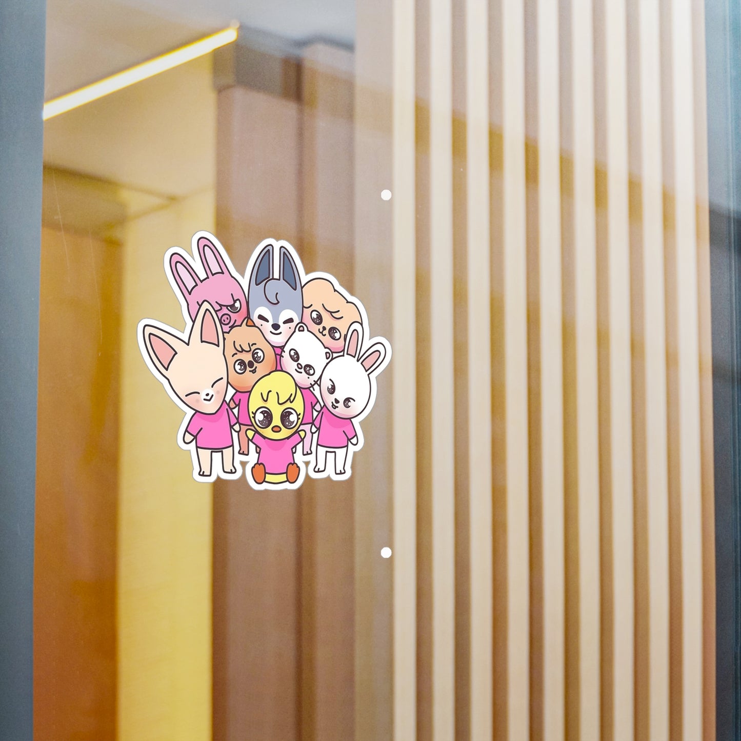 Stray Kids Skzoo Gang - All 8!  Stickers - Decals - Water & UV Proof!