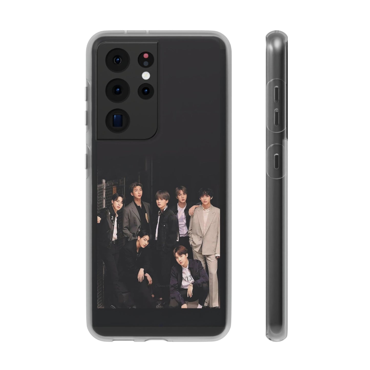 BTS OT7 Flexi Cell Phone Case - iPhone, Samsung and Custom Covers -  K-Pop Phone Covers, Gifts for Fans, Stylish Cell Phone Accessories