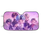 BTS Tiny Tan Car Sun Shade - OT7  BT21 Car Sun Shade- Gift for Army Car Sunshade BTS - K-Pop Inspired Car Windshield Accessories