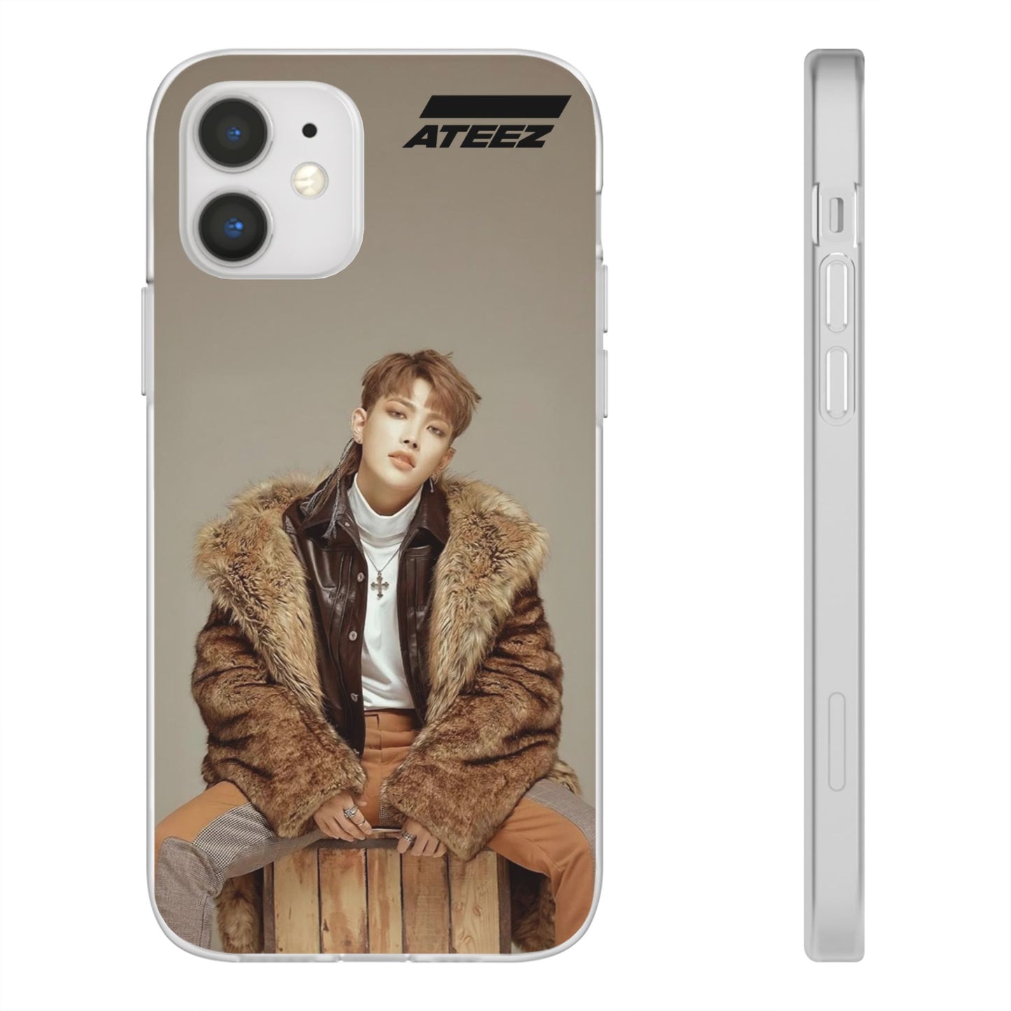 Ateez Hongjoong  Cell Phone Case - iPhone, Samsung and Custom Covers -  K-Pop Phone Covers, Gifts for Carats, SVT Stylish Cell Phone Accessories