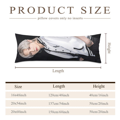 Ateez Yeosang Full Body Pillow Case - Double Sided Full Body Pillowcases - 3 sizes! Aniteez