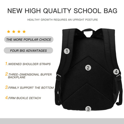 BTS BT21 Lightweight Student Backpack (Multi-faceted Design) - Great for school, work and more!