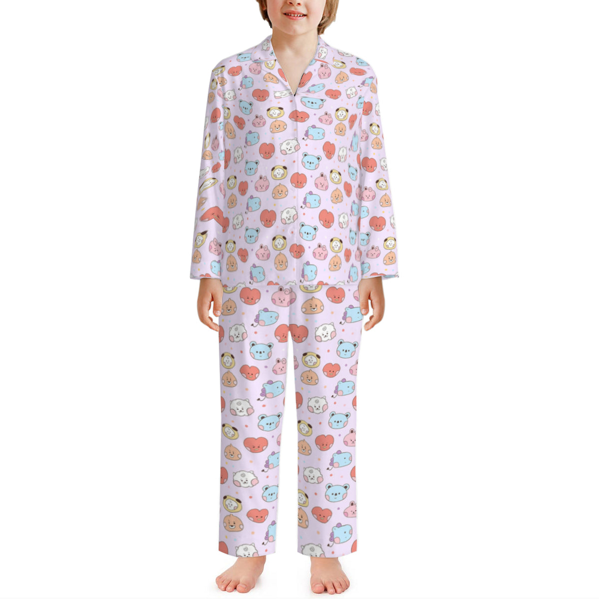 BTS BT21 Kid's Pajamas Sets - Kpop pajamas for boys and girls!