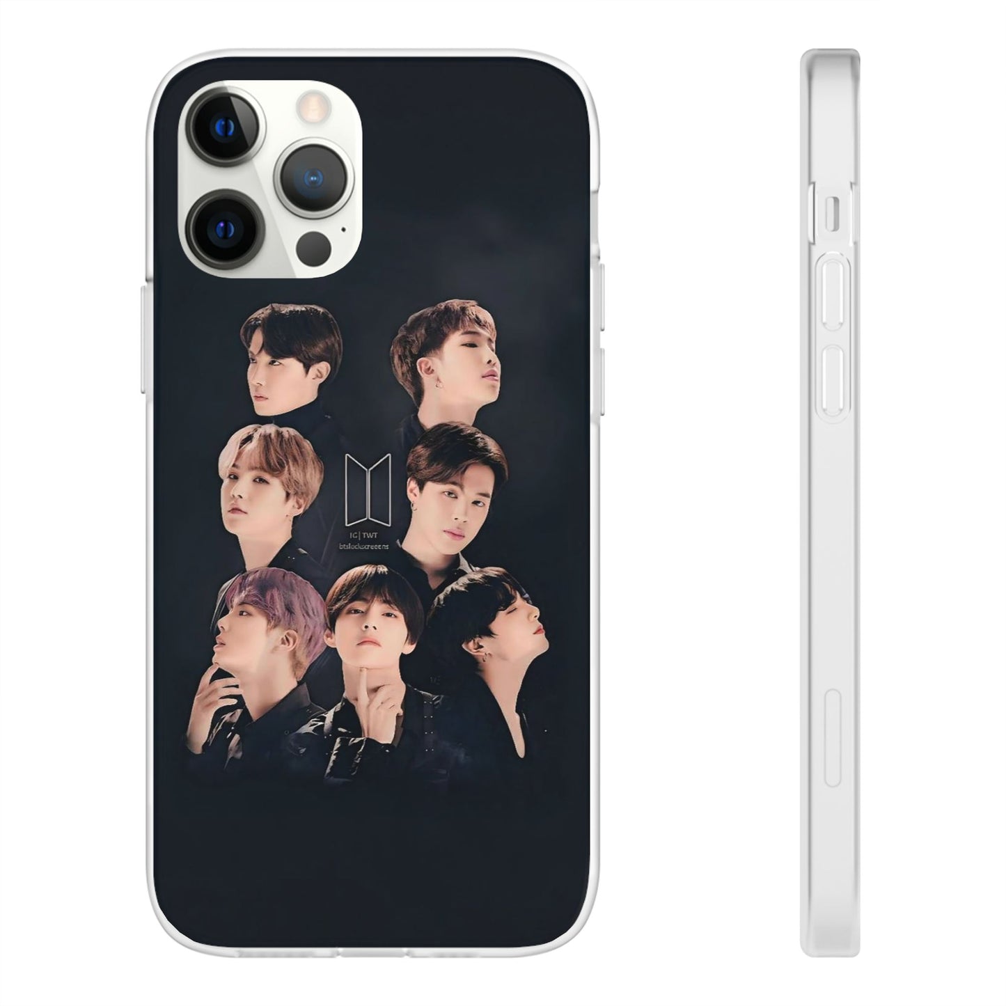 BTS OT7 Cell Phone Case - iPhone, Samsung and Custom Covers -  K-Pop Phone Covers, Gifts for Fans, Stylish Cell Phone Accessories