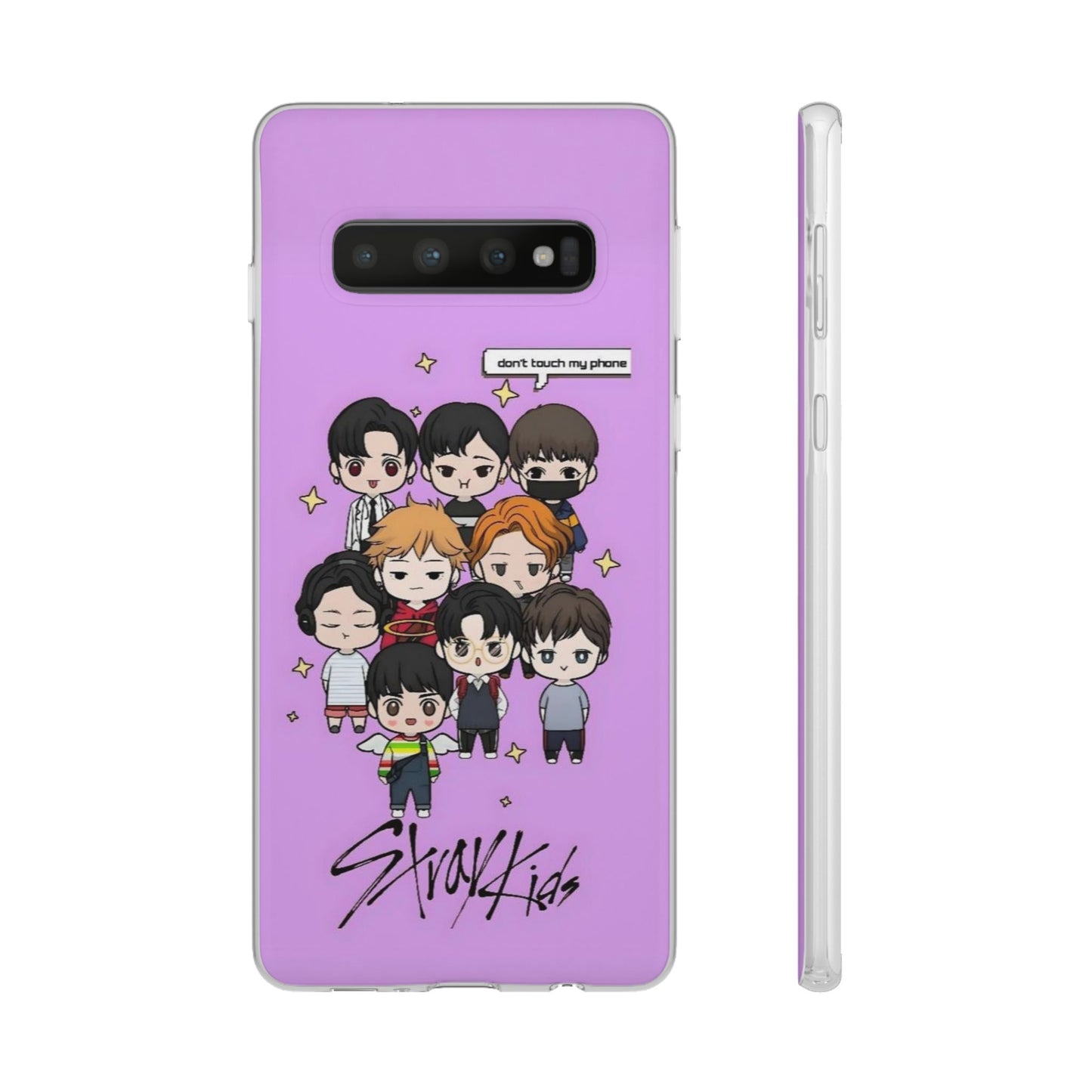Stray Kids "Don't Touch My Phone" Cell Phone Case - iPhone, Samsung and Custom Covers -  K-Pop Phone Covers, Gifts for Fans, Stylish Cell Phone Accessories