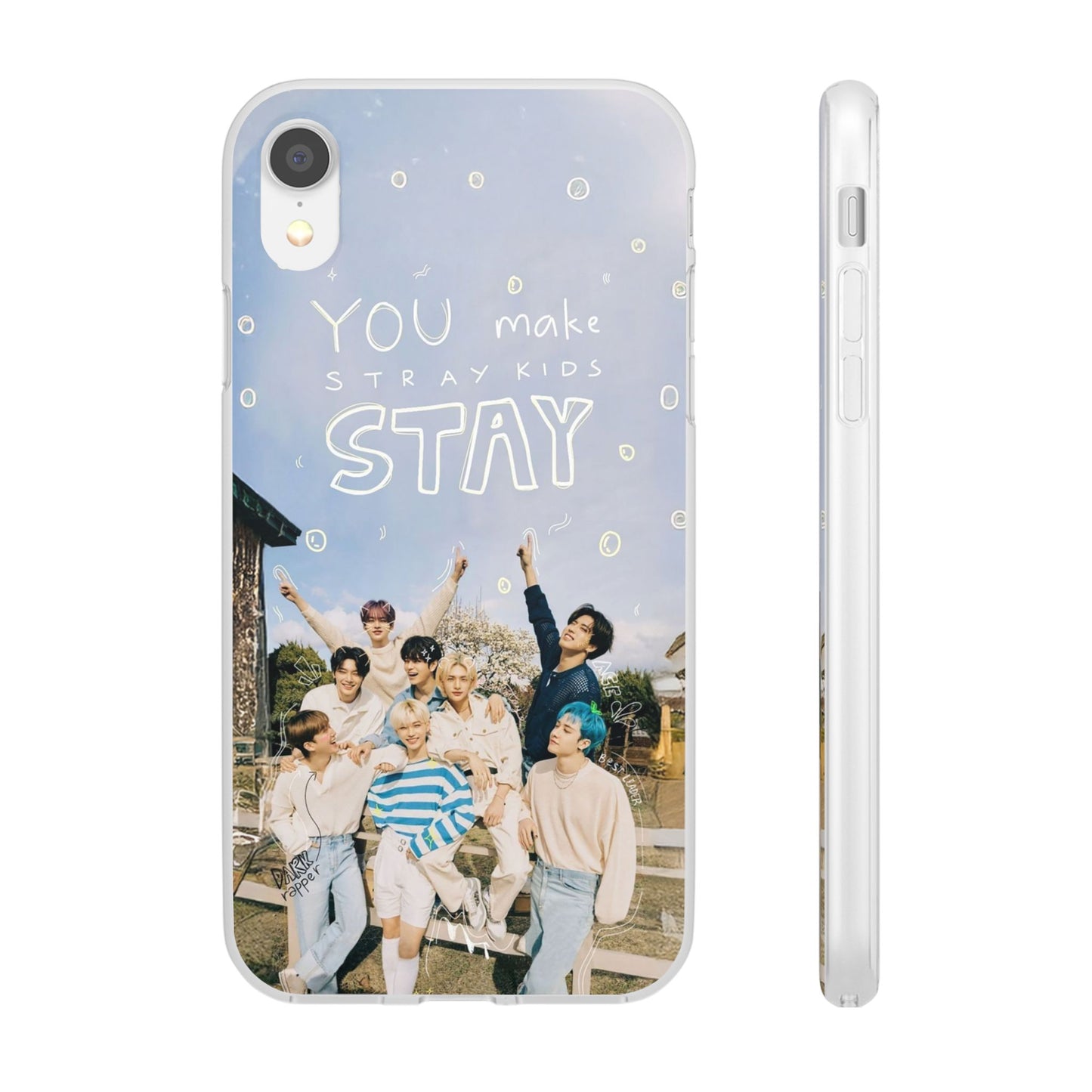 Stray Kids "You make Stray Kids Stay" Cell Phone Case - iPhone, Samsung and Custom Covers -  K-Pop Phone Covers, Gifts for Fans, Stylish Cell Phone Accessories