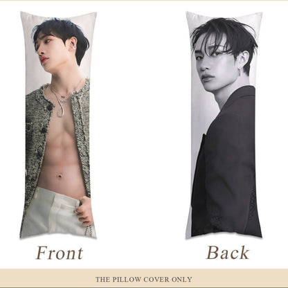Stray Kids Bangchan Full body pillow case - Double sided Pillowcase- in 3 sizes! Stays Skzoo Bang Chan