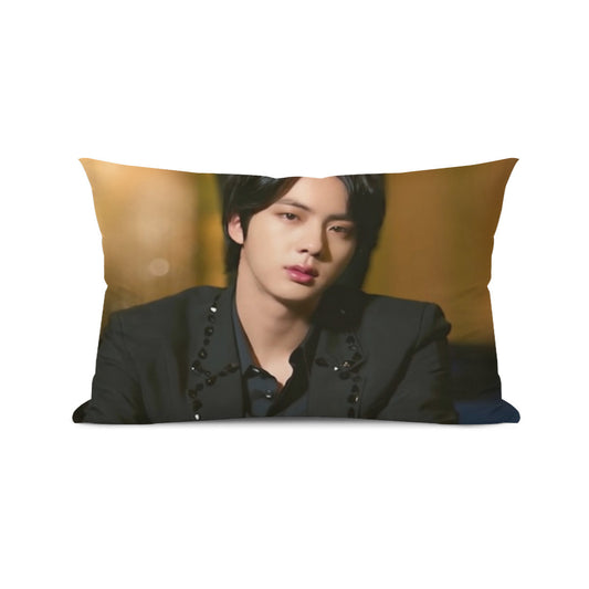 BTS Jin themed Pillow sham - double sided pillow case -  Pillowcase! Great KPOP Gift!