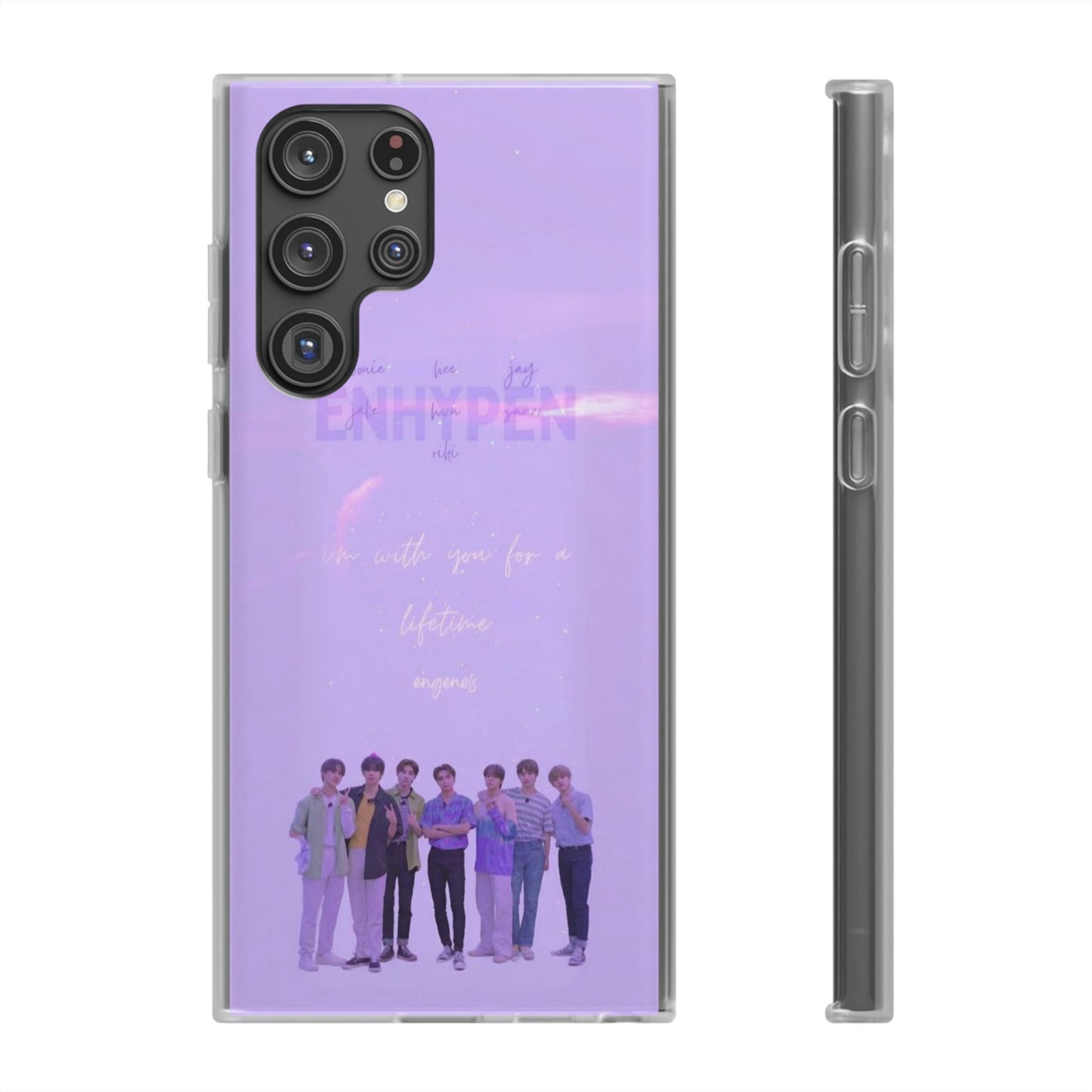 Enhypen Cell Phone Case - iPhone, Samsung and Custom Covers -  K-Pop Phone Covers, Gifts for Fans, Stylish Cell Phone Accessories