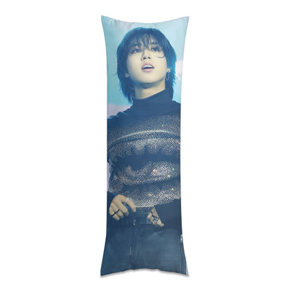 Stray Kids Han  Full Body Pillow Case - Double Sided Full Body Pillowcases - 3 sizes! Long Pillow Cover Double-Sided Design (Multiple Sizes)