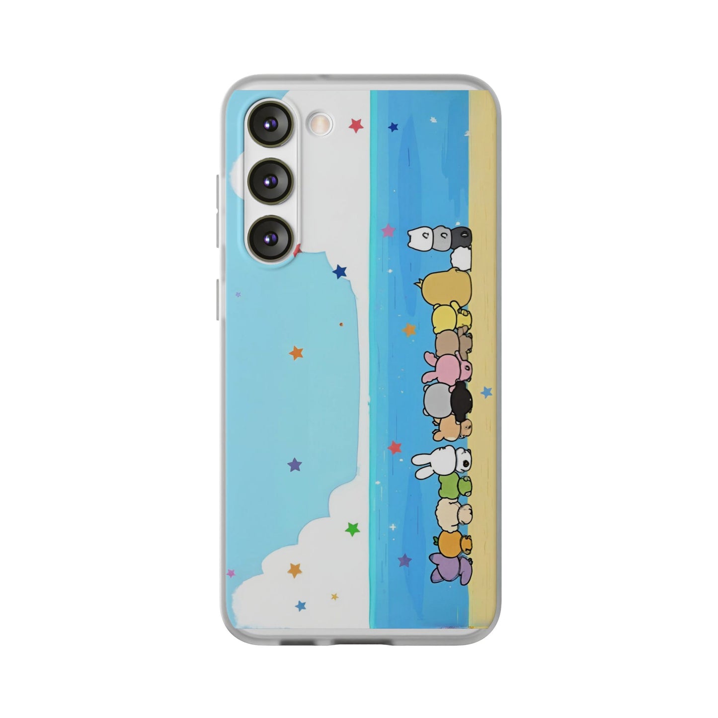 Seventeen Miniteen on the beach Cell Phone Case - iPhone, Samsung and Custom Covers -  K-Pop Phone Covers, Gifts for Carats, SVT Stylish Cell Phone Accessories