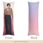 BTS Suga  Full Body Pillow Case - Yoongi - Agust D - 2 Different pictures - Double sided pillowcase! 3 Sizes