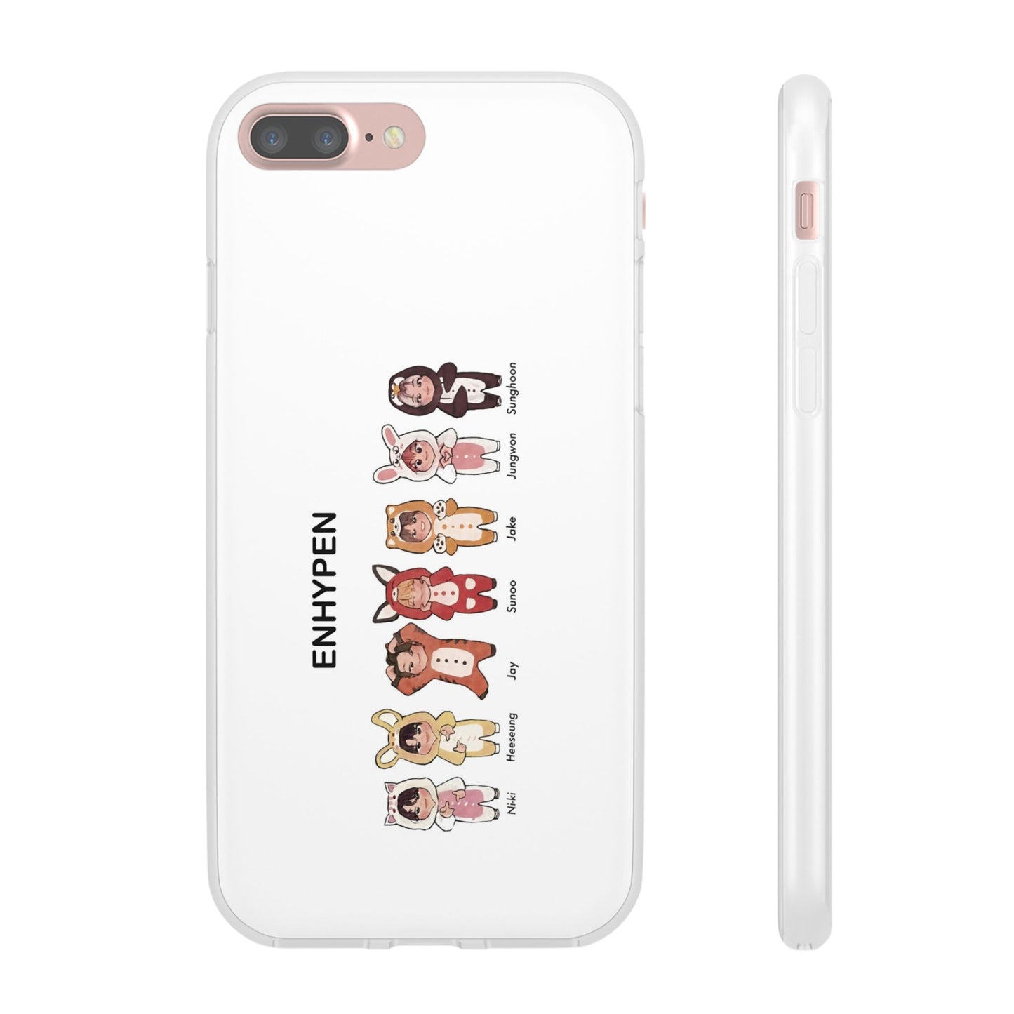 Enhypen Cell Phone Case - iPhone, Samsung and Custom Covers -  K-Pop Phone Covers, Gifts for Fans, Stylish Cell Phone Accessories