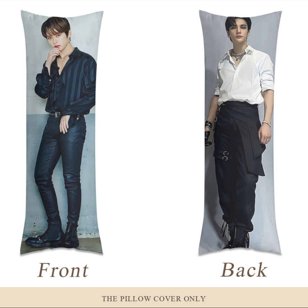 Stray Kids Lee Know Full Body Pillow Case - Double sided pillowcase!  - Straykids - 3 sizes Stays Skzoo