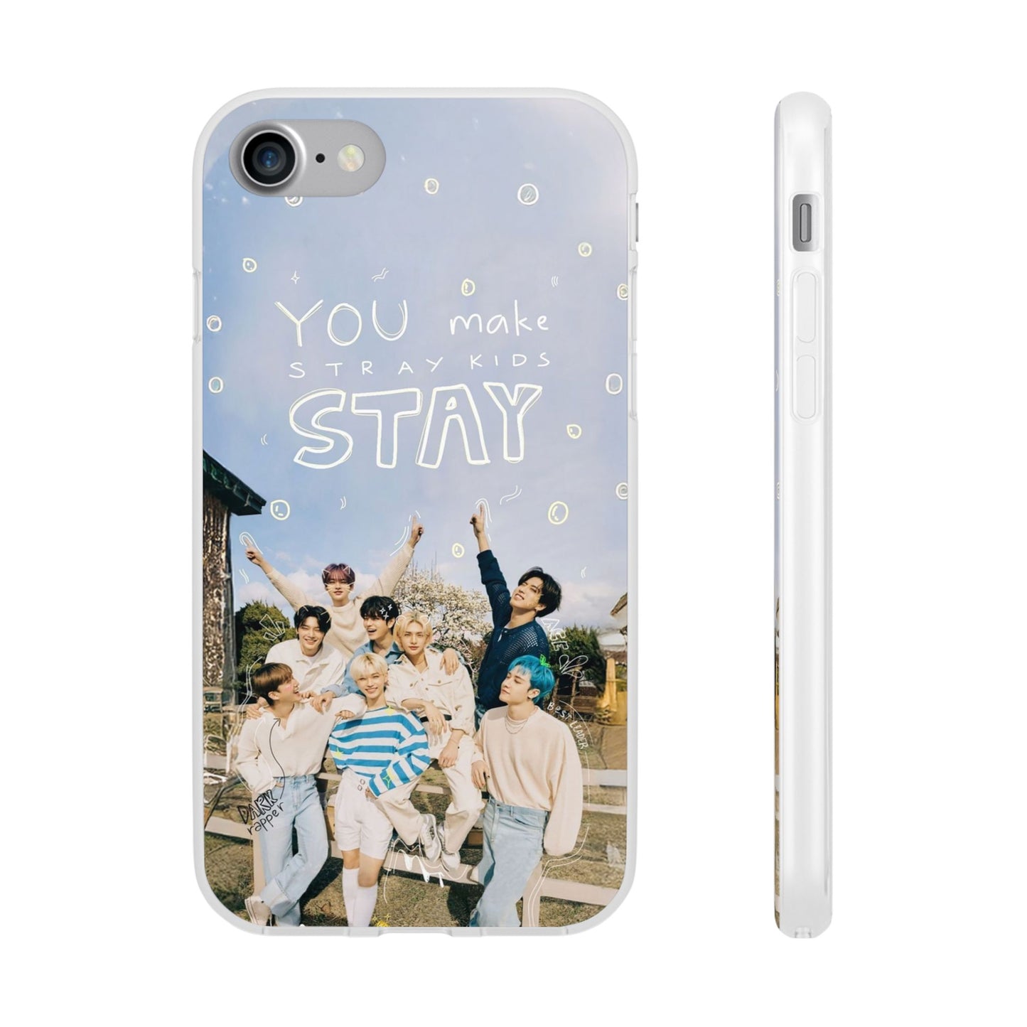 Stray Kids "You make Stray Kids Stay" Cell Phone Case - iPhone, Samsung and Custom Covers -  K-Pop Phone Covers, Gifts for Fans, Stylish Cell Phone Accessories