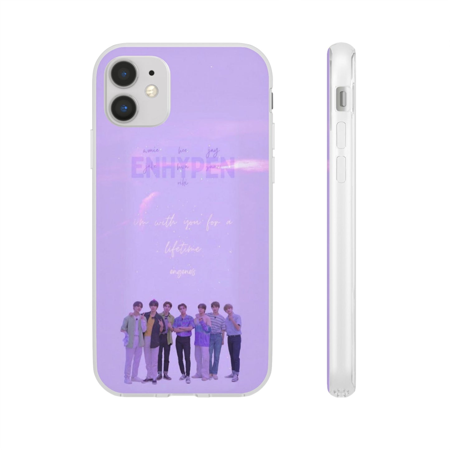 Enhypen Cell Phone Case - iPhone, Samsung and Custom Covers -  K-Pop Phone Covers, Gifts for Fans, Stylish Cell Phone Accessories