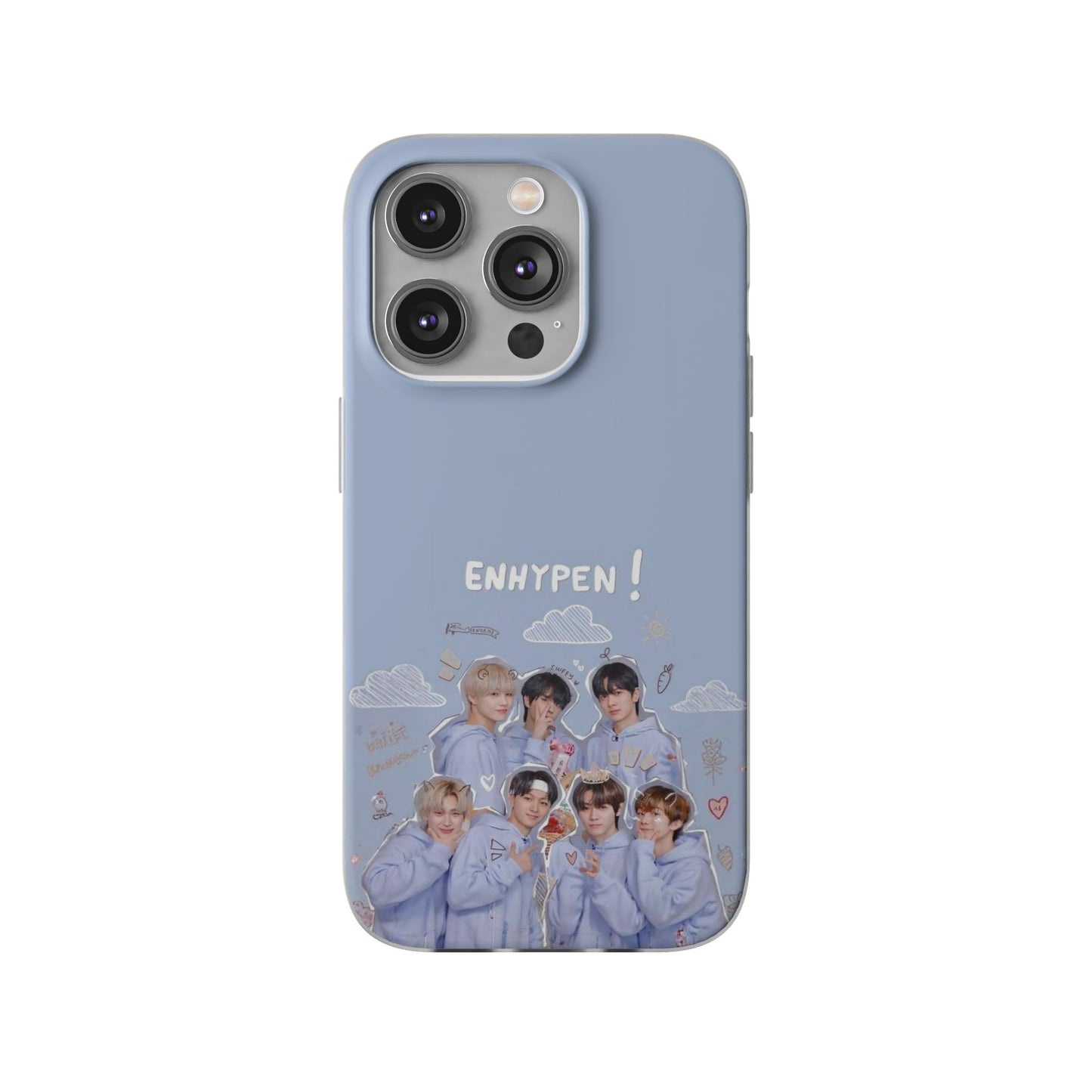 Enhypen Cell Phone Case - iPhone, Samsung and Custom Covers -  K-Pop Phone Covers, Gifts for Fans, Stylish Cell Phone Accessories