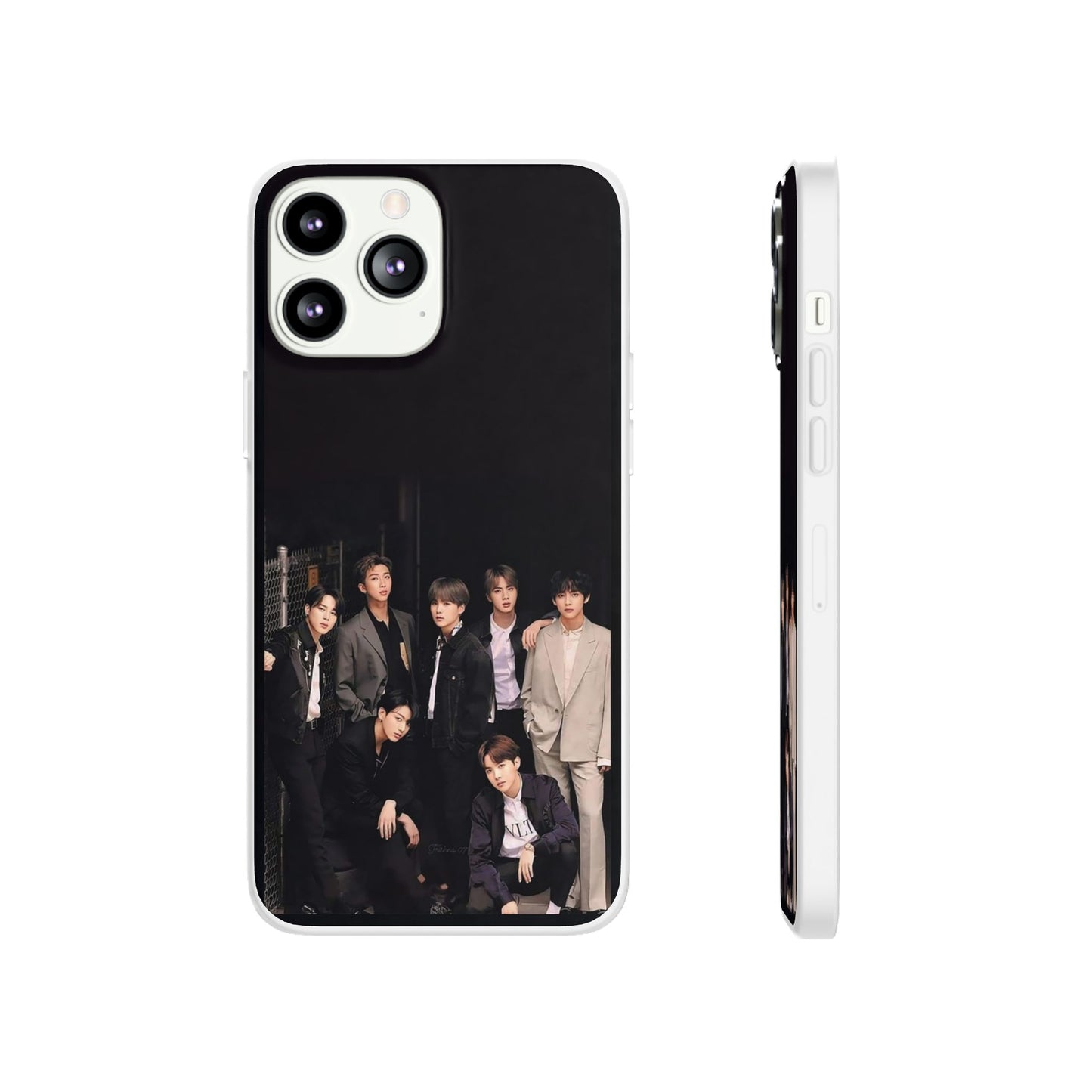 BTS OT7 Flexi Cell Phone Case - iPhone, Samsung and Custom Covers -  K-Pop Phone Covers, Gifts for Fans, Stylish Cell Phone Accessories