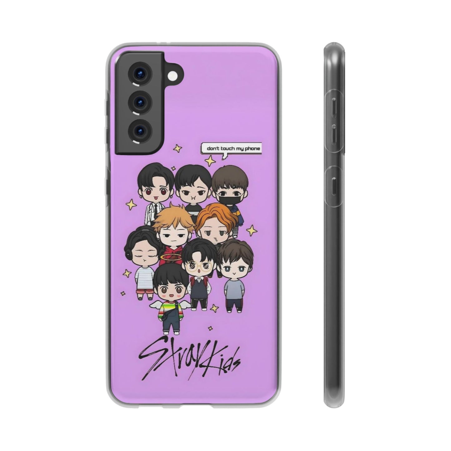 Stray Kids "Don't Touch My Phone" Cell Phone Case - iPhone, Samsung and Custom Covers -  K-Pop Phone Covers, Gifts for Fans, Stylish Cell Phone Accessories