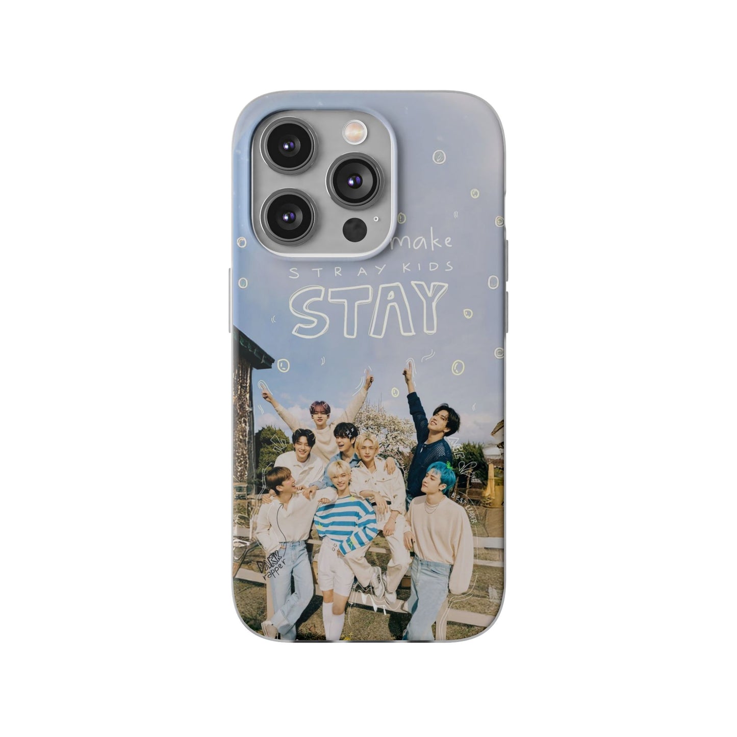 Stray Kids "You make Stray Kids Stay" Cell Phone Case - iPhone, Samsung and Custom Covers -  K-Pop Phone Covers, Gifts for Fans, Stylish Cell Phone Accessories