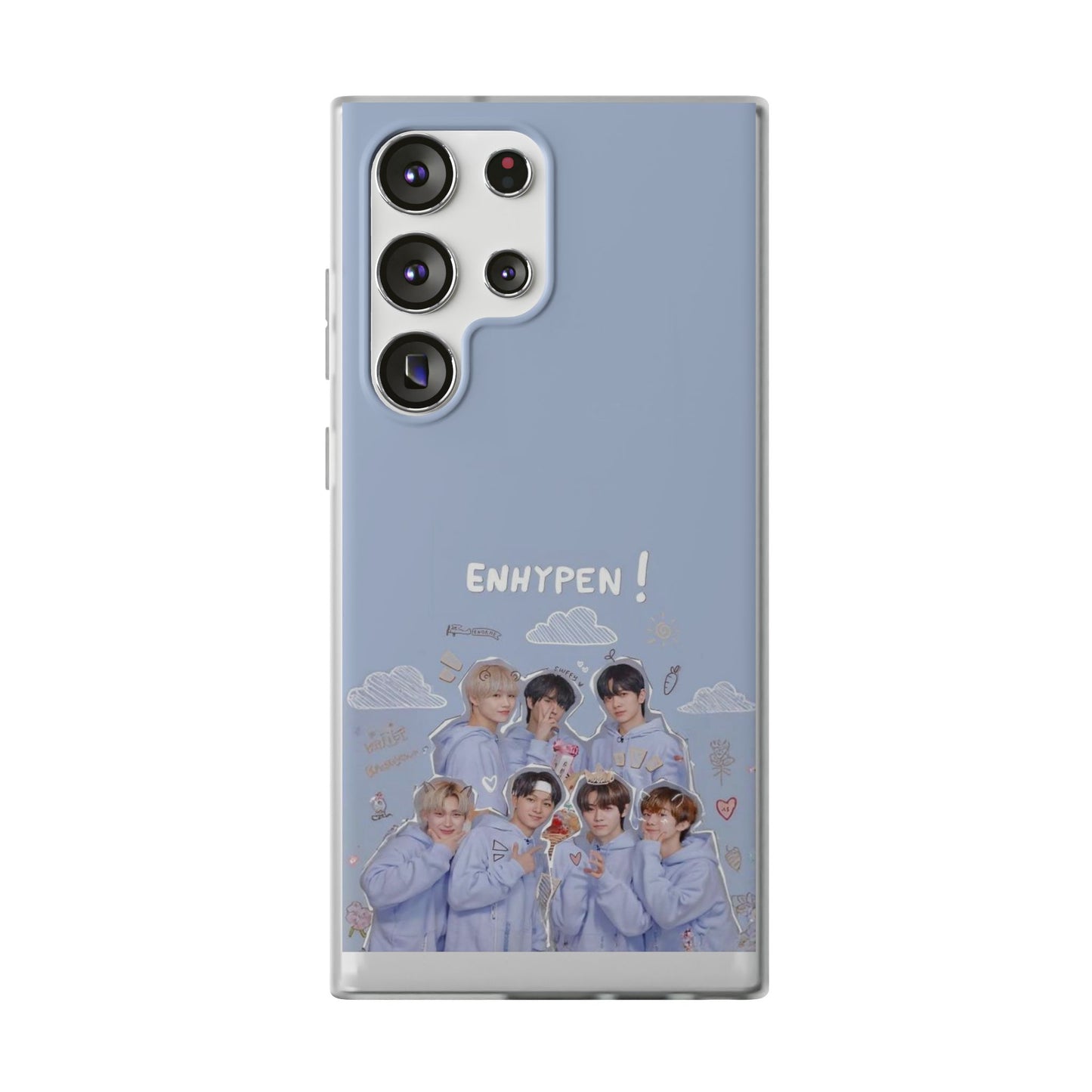 Enhypen Cell Phone Case - iPhone, Samsung and Custom Covers -  K-Pop Phone Covers, Gifts for Fans, Stylish Cell Phone Accessories