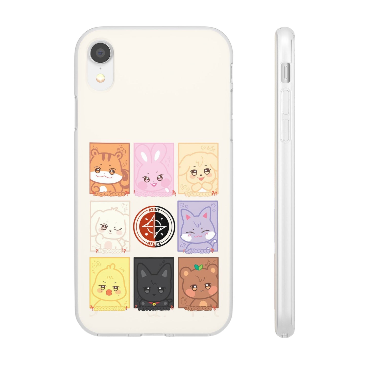 Ateez Atiny Cell Phone Case - iPhone, Samsung and Custom Covers -  K-Pop Phone Covers, Gifts for Carats, SVT Stylish Cell Phone Accessories