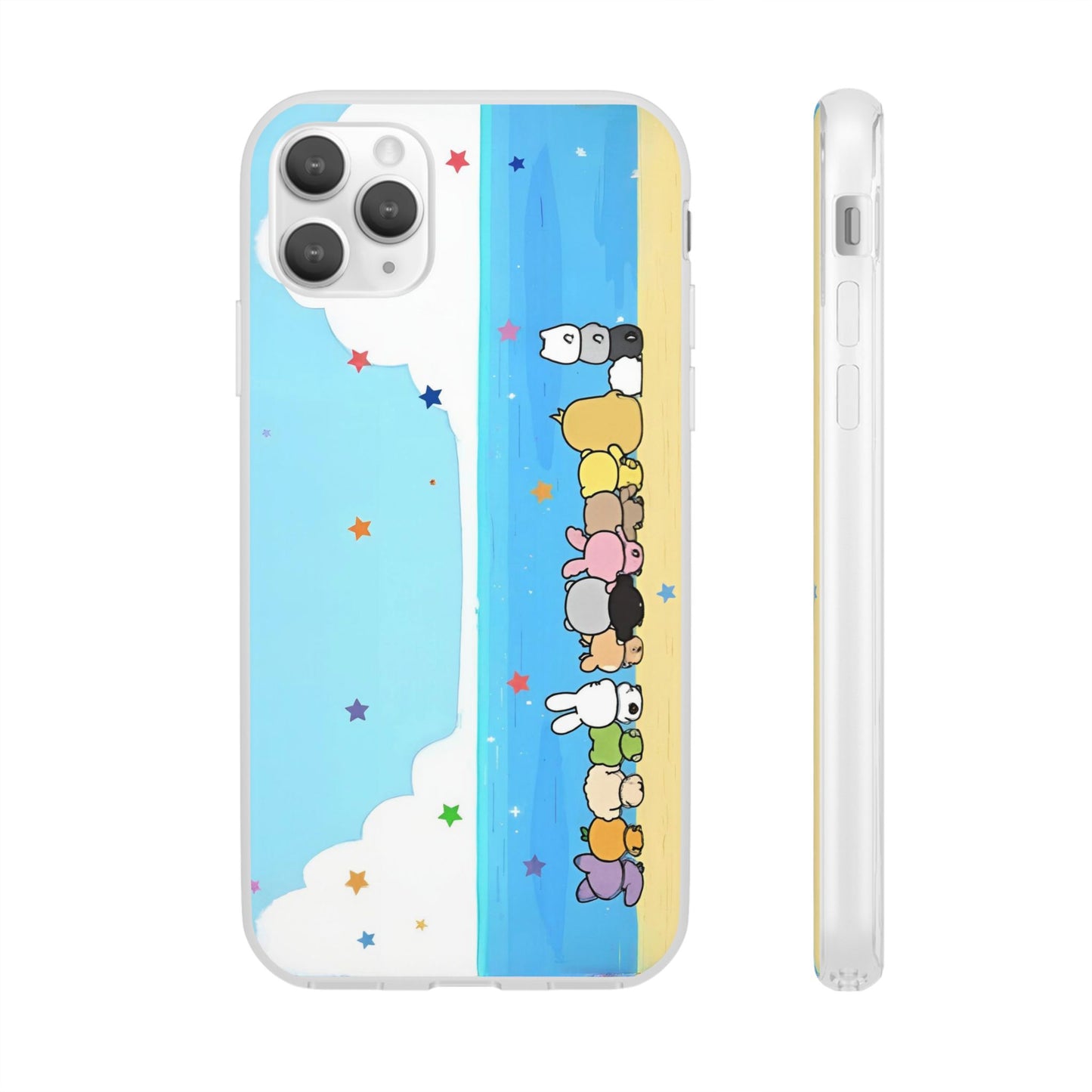 Seventeen Miniteen on the beach Cell Phone Case - iPhone, Samsung and Custom Covers -  K-Pop Phone Covers, Gifts for Carats, SVT Stylish Cell Phone Accessories