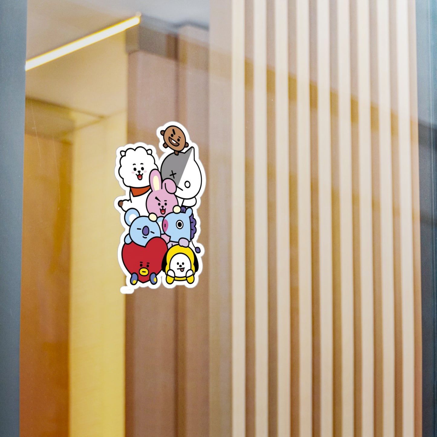 BTS -  BT21 Gang is all here! Vinyl Decals, Fun Stickers - Water, UV and Scratch Resistant!