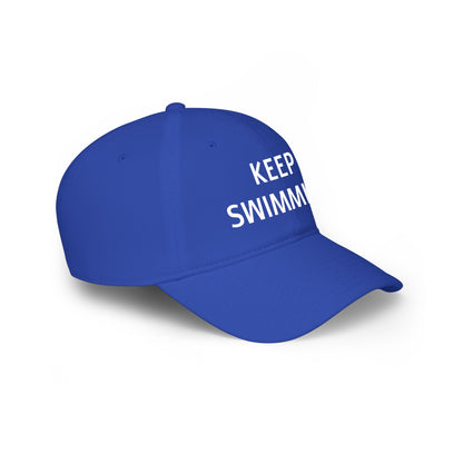 BTS Swim - Keep Swimming Cap - Embroidered Swim Hat - Team “Keep Swimming”
