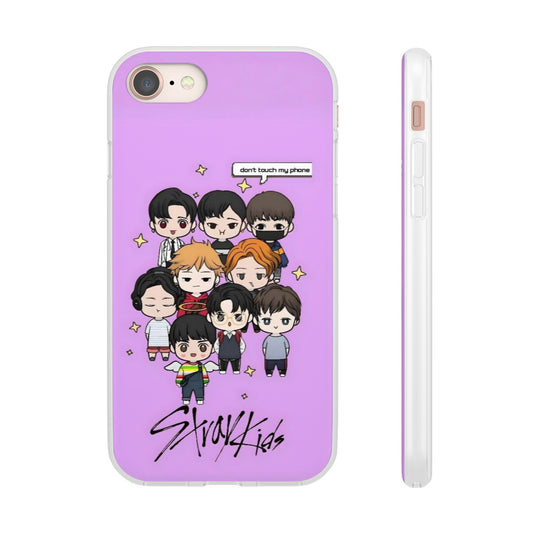 Stray Kids "Don't Touch My Phone" Cell Phone Case - iPhone, Samsung and Custom Covers -  K-Pop Phone Covers, Gifts for Fans, Stylish Cell Phone Accessories