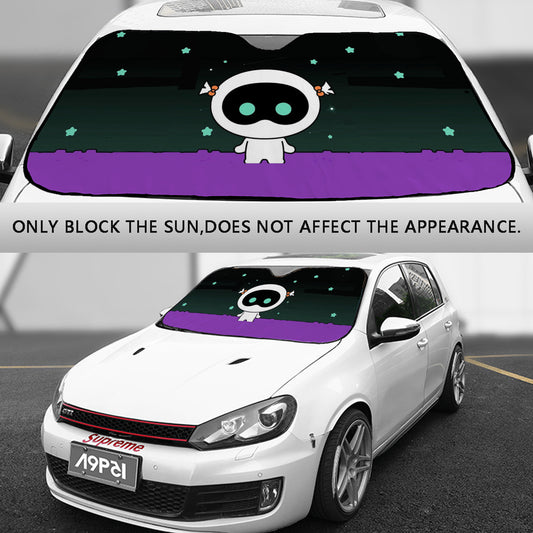 BTS Jin Wootteo Coming home Car Windshield Sun Shade - Car Window Shade - Bangtan Army Car Sunshade BTS - K-Pop Inspired Car Accessories