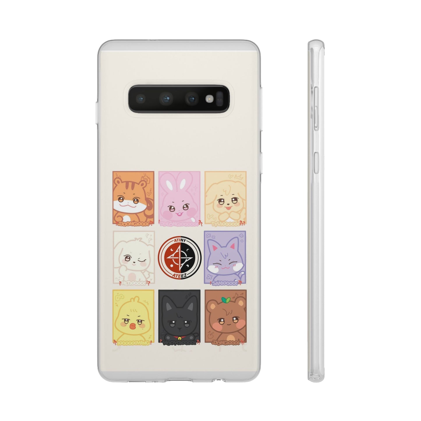 Ateez Atiny Cell Phone Case - iPhone, Samsung and Custom Covers -  K-Pop Phone Covers, Gifts for Carats, SVT Stylish Cell Phone Accessories