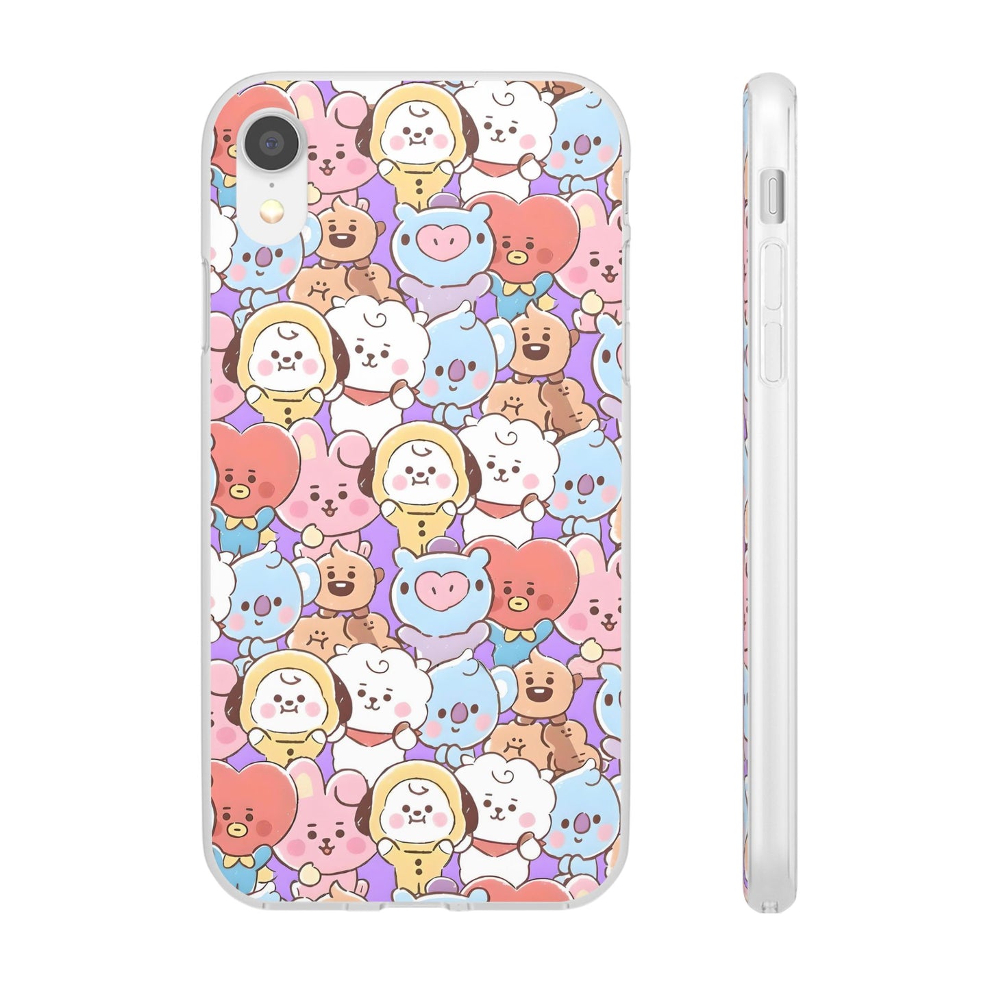 BTS Kawaii BT21 Cell Phone Case - iPhone, Samsung and Custom Covers -  K-Pop Phone Covers, Gifts for Fans, Stylish Cell Phone Accessories