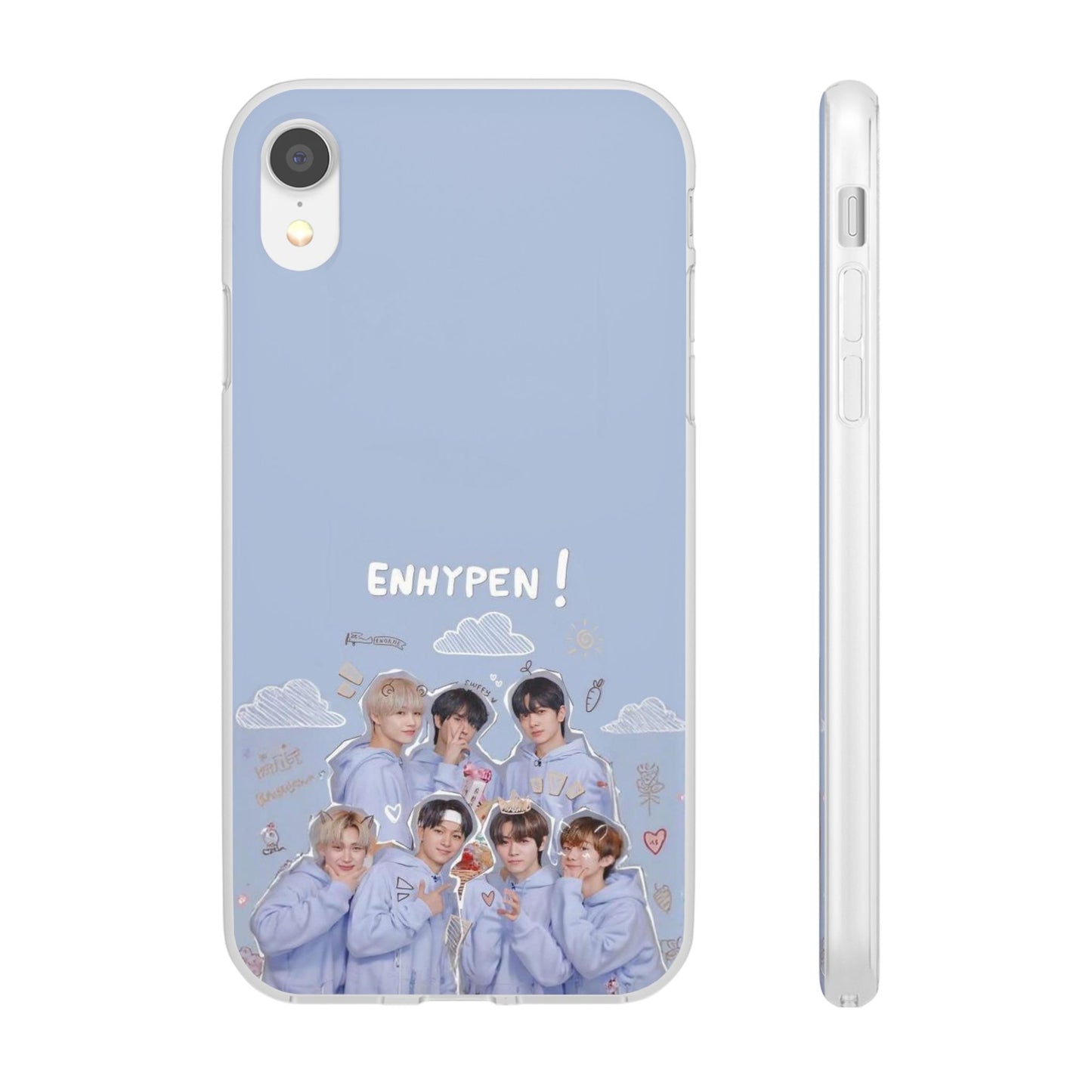 Enhypen Cell Phone Case - iPhone, Samsung and Custom Covers -  K-Pop Phone Covers, Gifts for Fans, Stylish Cell Phone Accessories