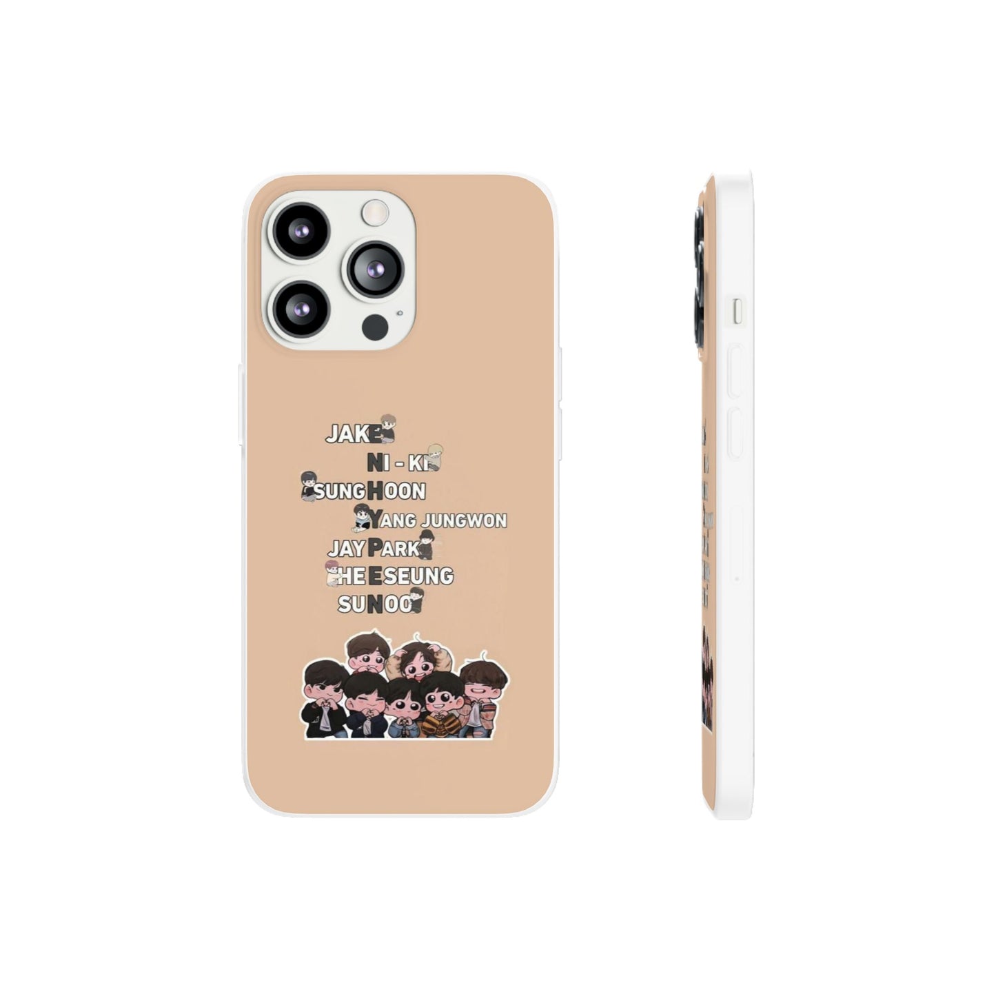 Enhypen Cell Phone Case - iPhone, Samsung and Custom Covers -  K-Pop Phone Covers, Gifts for Fans, Stylish Cell Phone Accessories