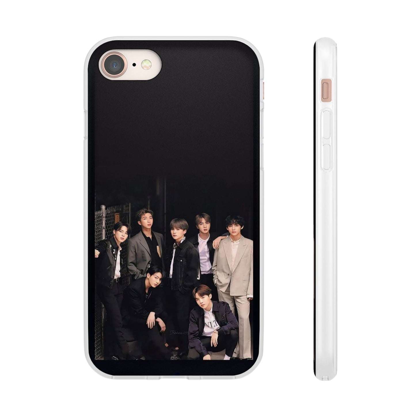 BTS OT7 Flexi Cell Phone Case - iPhone, Samsung and Custom Covers -  K-Pop Phone Covers, Gifts for Fans, Stylish Cell Phone Accessories