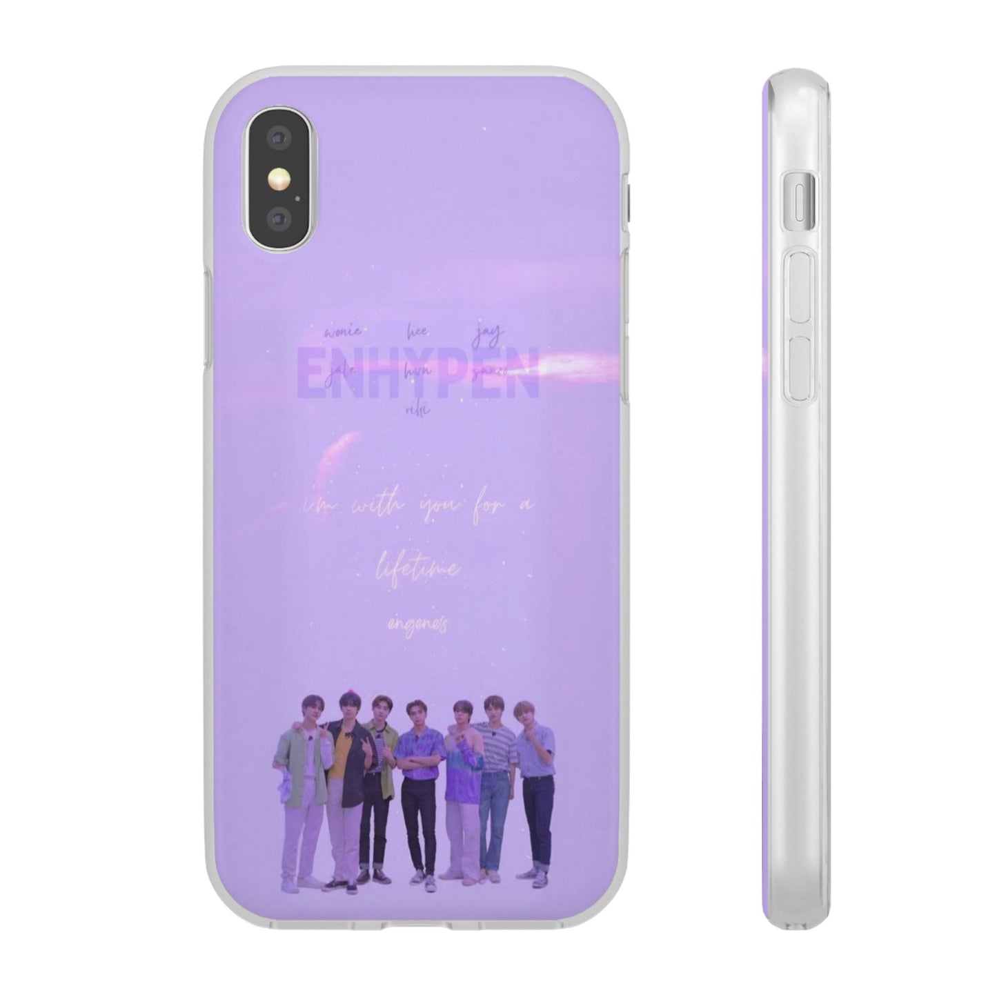 Enhypen Cell Phone Case - iPhone, Samsung and Custom Covers -  K-Pop Phone Covers, Gifts for Fans, Stylish Cell Phone Accessories