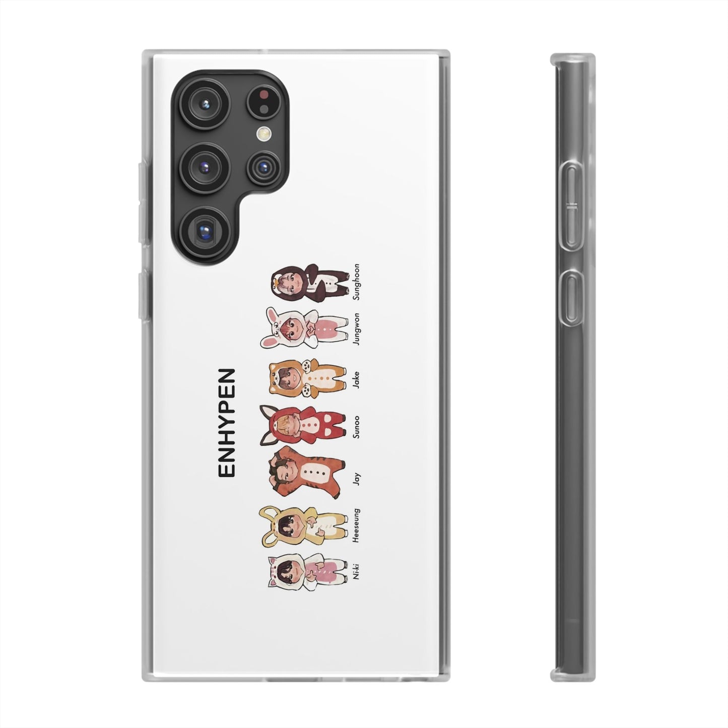 Enhypen Cell Phone Case - iPhone, Samsung and Custom Covers -  K-Pop Phone Covers, Gifts for Fans, Stylish Cell Phone Accessories