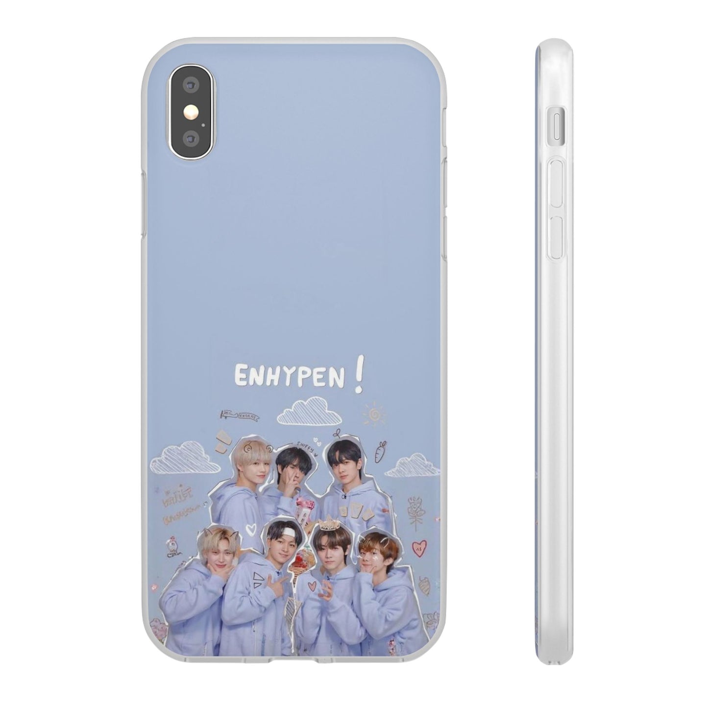 Enhypen Cell Phone Case - iPhone, Samsung and Custom Covers -  K-Pop Phone Covers, Gifts for Fans, Stylish Cell Phone Accessories