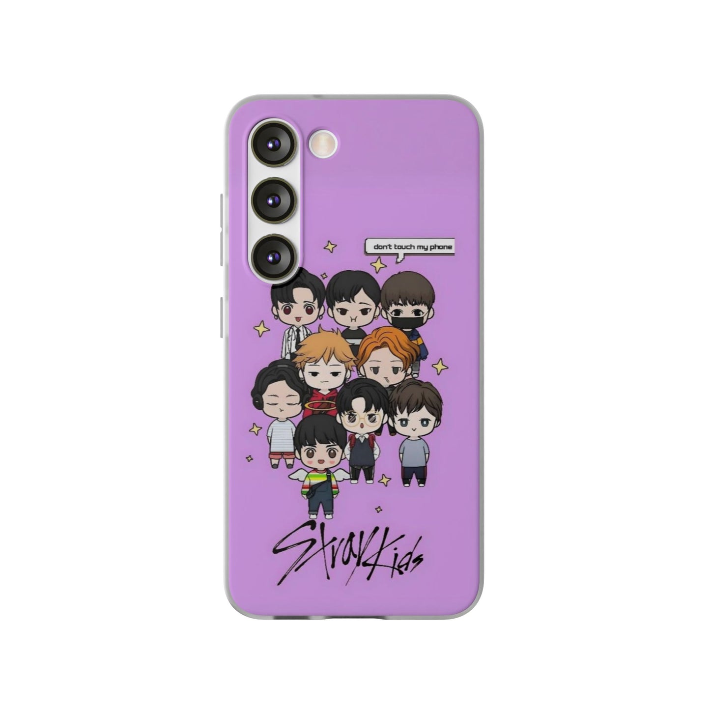 Stray Kids "Don't Touch My Phone" Cell Phone Case - iPhone, Samsung and Custom Covers -  K-Pop Phone Covers, Gifts for Fans, Stylish Cell Phone Accessories