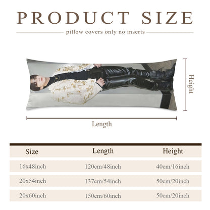 Enhypen Jungwon Full Body Double Sided Pillow Case - 2 Poses pillowcase - 3 sizes! Engene