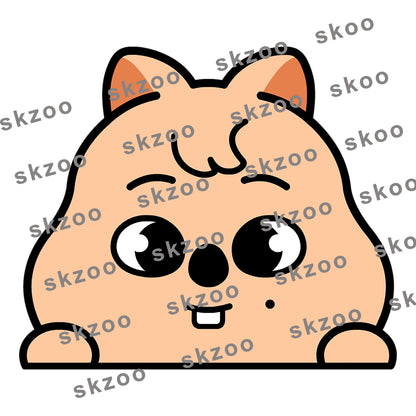 Stray Kids SKZOO Car Window Stickers Decals - WolfChan · Leebit · Dwaekki · Jiniret · HANQOUKKA  · Bbokkari  ·  PuppyM  ·  Foxl.NY