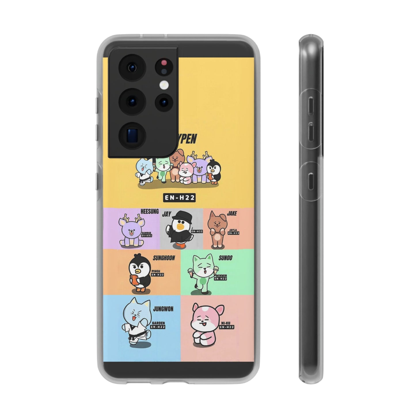 Enhypen Cell Phone Case - iPhone, Samsung and Custom Covers -  K-Pop Phone Covers, Gifts for Fans, Stylish Cell Phone Accessories