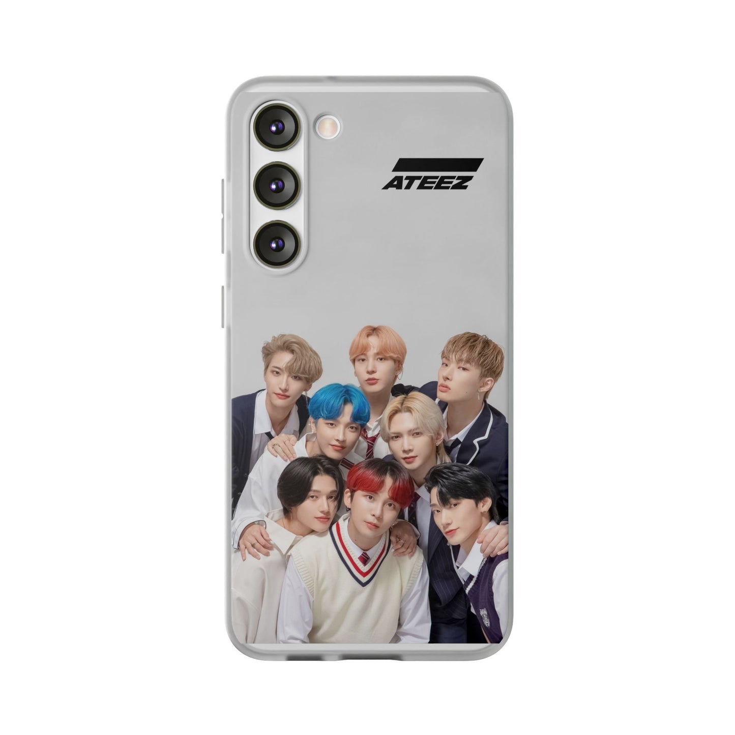 Ateez Cell Phone Case - iPhone, Samsung and Custom Covers -  K-Pop Phone Covers, Gifts for Carats, SVT Stylish Cell Phone Accessories