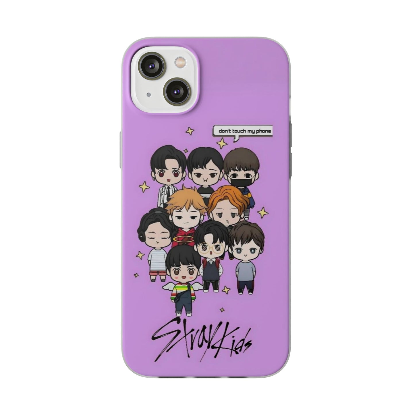 Stray Kids "Don't Touch My Phone" Cell Phone Case - iPhone, Samsung and Custom Covers -  K-Pop Phone Covers, Gifts for Fans, Stylish Cell Phone Accessories